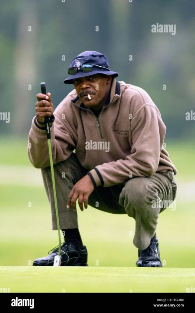 Samuel L. Jackson spotted golfing around in Jozi
