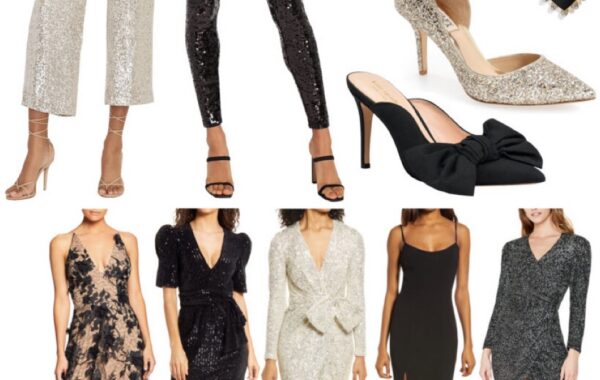 Party fashion for bringing in the New Year