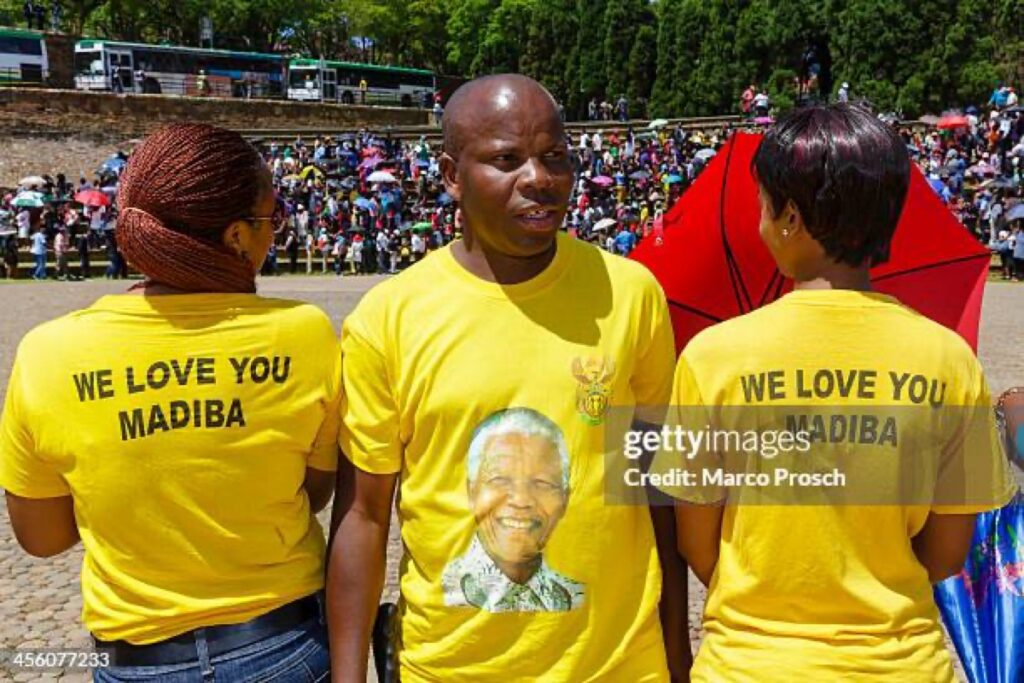 Visitors for Madiba