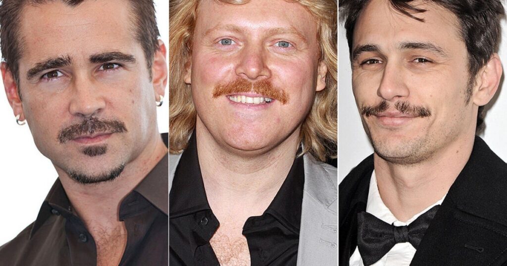 Celebs rocking Movember