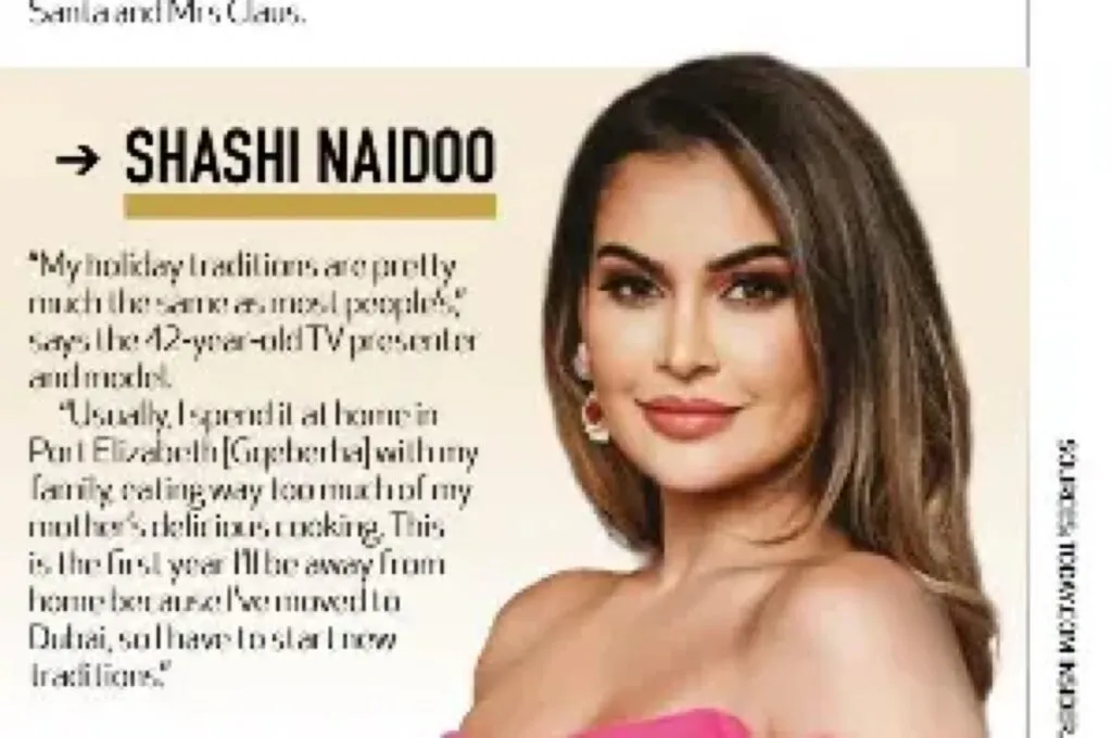 Interviews: Is Shashi Naidoo ready to get festive?