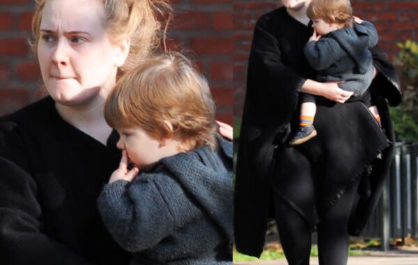 Adele names baby Angelo James