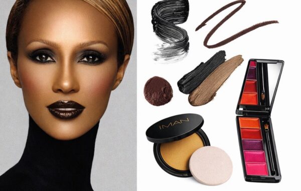 Khanya is the new face of IMAN Cosmetics