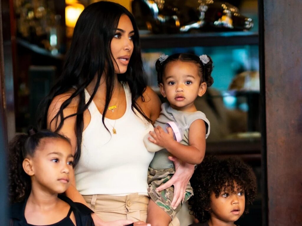 Kim Kardashian wants child not to see colour