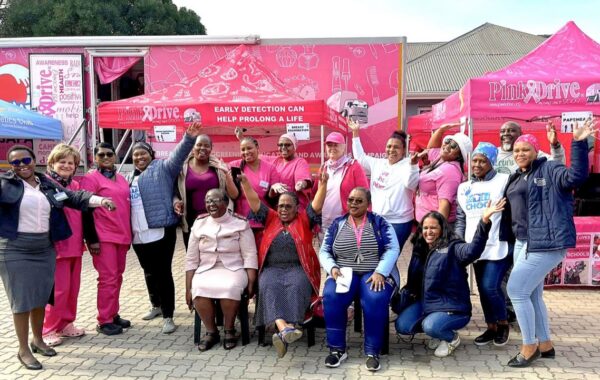 Phindi joins the PinkDrive for Breast Cancer Awareness