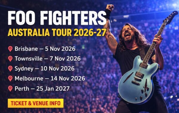 Foo Fighters tour dates and venues revealed