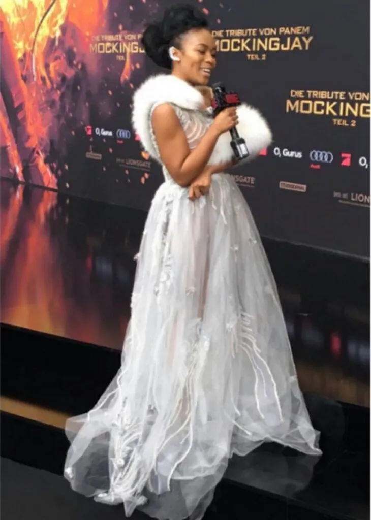 What’s Hot: Pics: Nomzamo attends Hunger Games world premiere