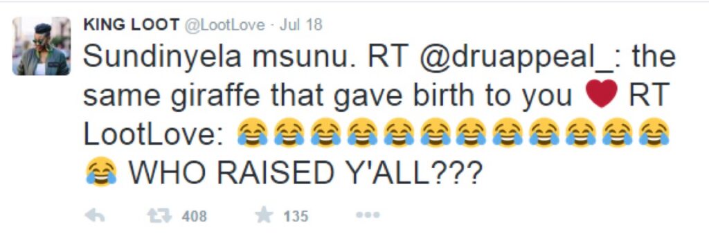Twitter trolls a single LootLove