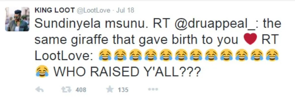 Twitter trolls a single LootLove