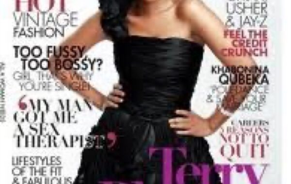 Terry Pheto on True Love cover