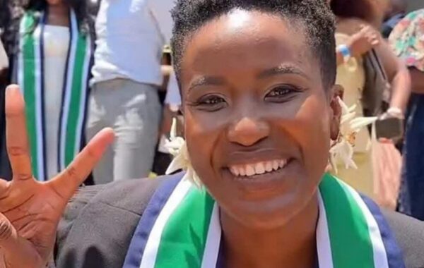 Masasa Mbangeni is heading back to university