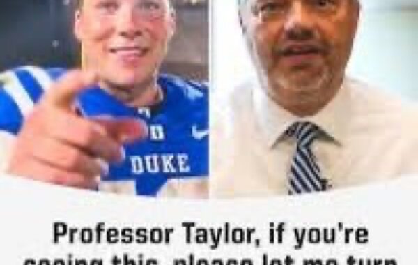 Professor ditches his fans?