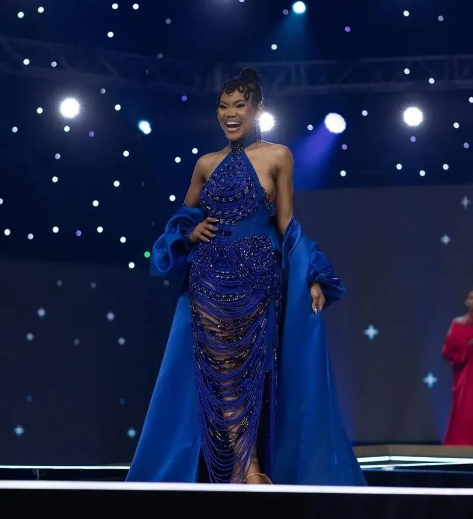 Gert-Johan Coetzee designs Magnum dress