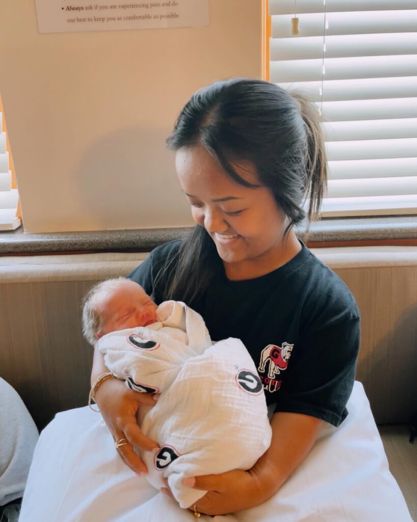 Sendry Welcomes Her First Baby
