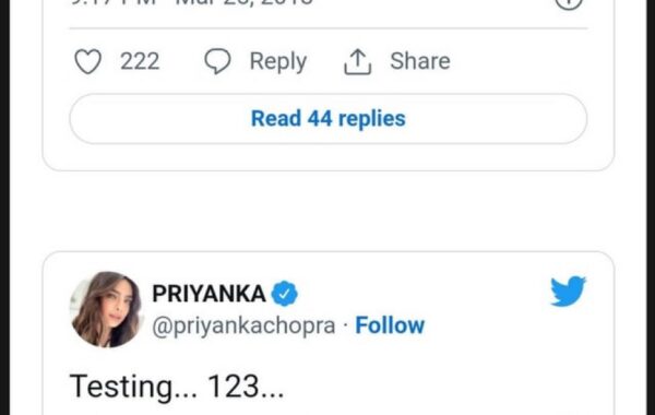 What’s Hot: The first tweets from your celebrities