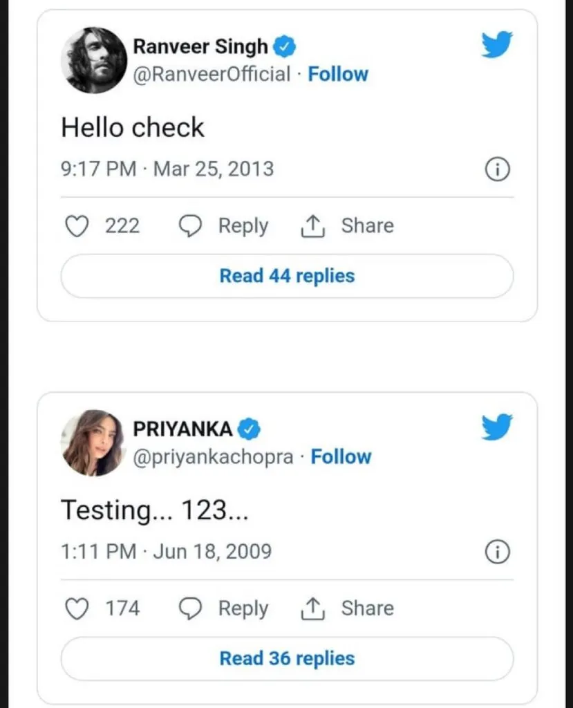 What’s Hot: The first tweets from your celebrities