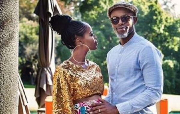 What’s Hot: Cute: Thapelo Mokoena on Mamas & Papas cover with son
