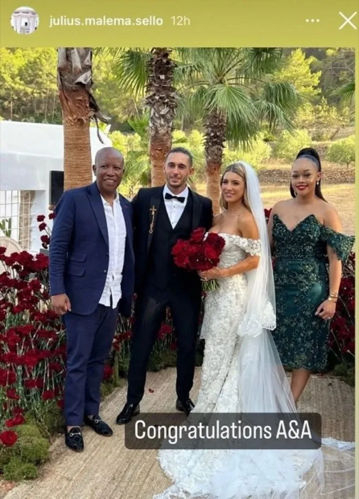 Reviews: Julius Malema watches Our Perfect Wedding!