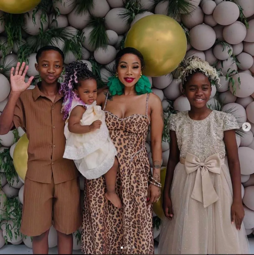 What’s Hot: Pics: Kelly Khumalo’s baby Thingo turns 1