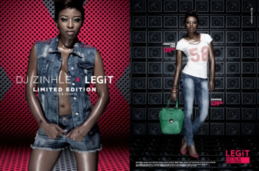 Photos: DJ Zinhle is the new face of Legit