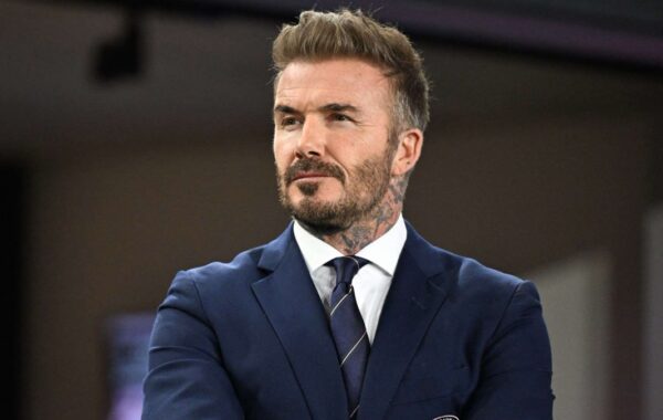David Beckham is learning French