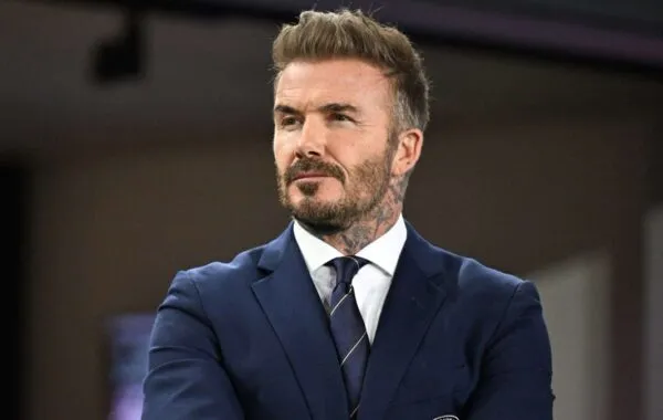 David Beckham is learning French