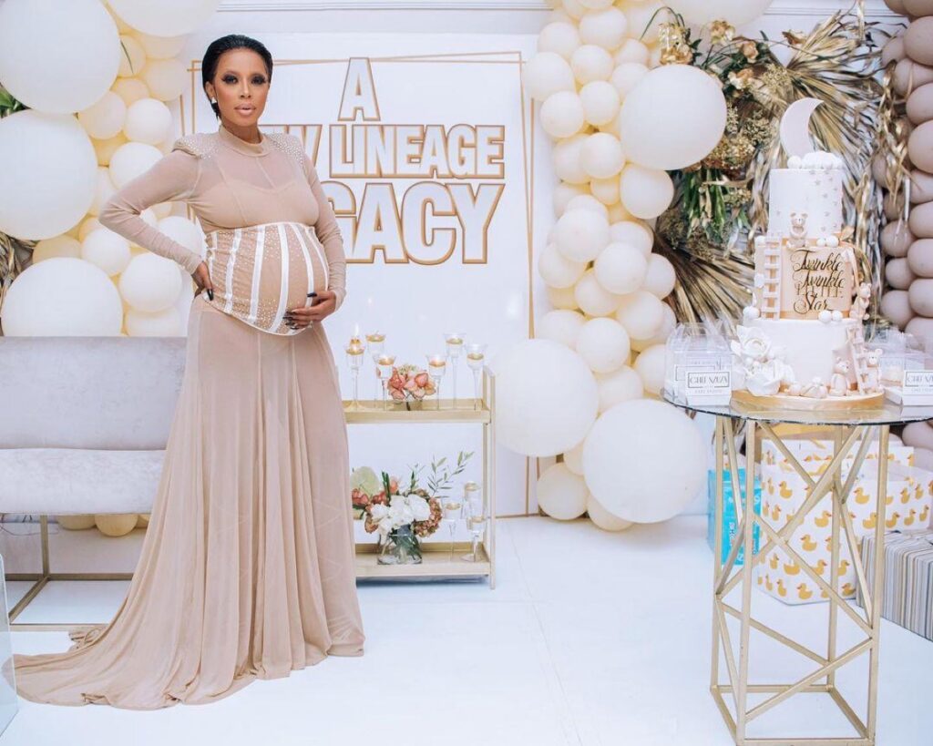 Senzo pays for Kelly Khumalo’s Baby shower