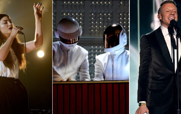 Daft Punk, Macklemore, Lorde all win big at Grammies