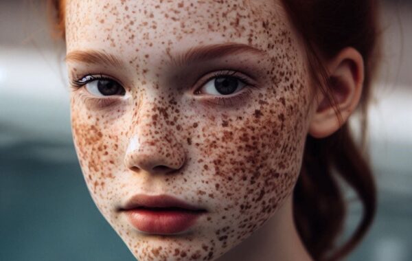 ZAlebs with freckles