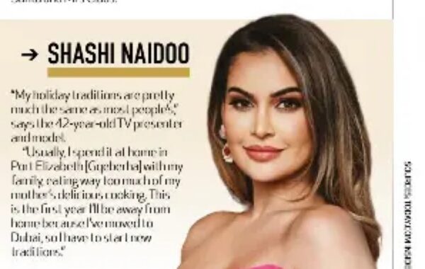 Interviews: Is Shashi Naidoo ready to get festive?