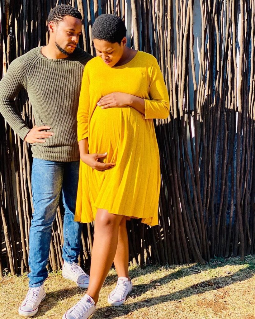 Asavela Mngqithi Debuts Her Baby Bump