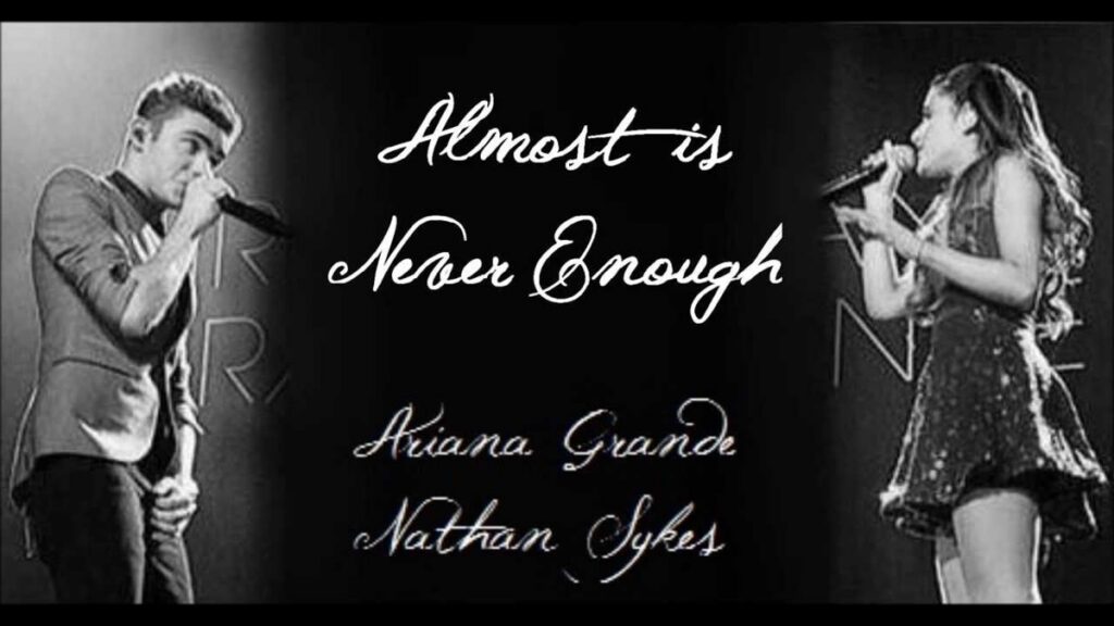 Hot Song of the Week – “Almost is Never Enough”