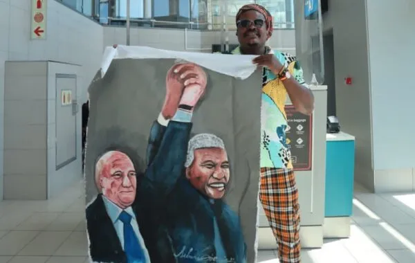 Tweeps React To Rasta’s FW De Klerk Portrait