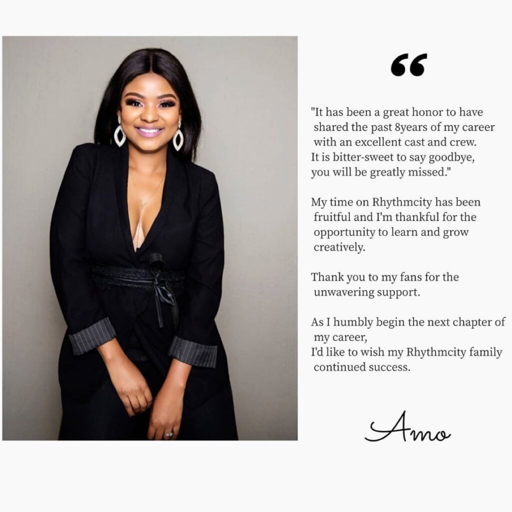 Amo Resigns From Rhythm City!