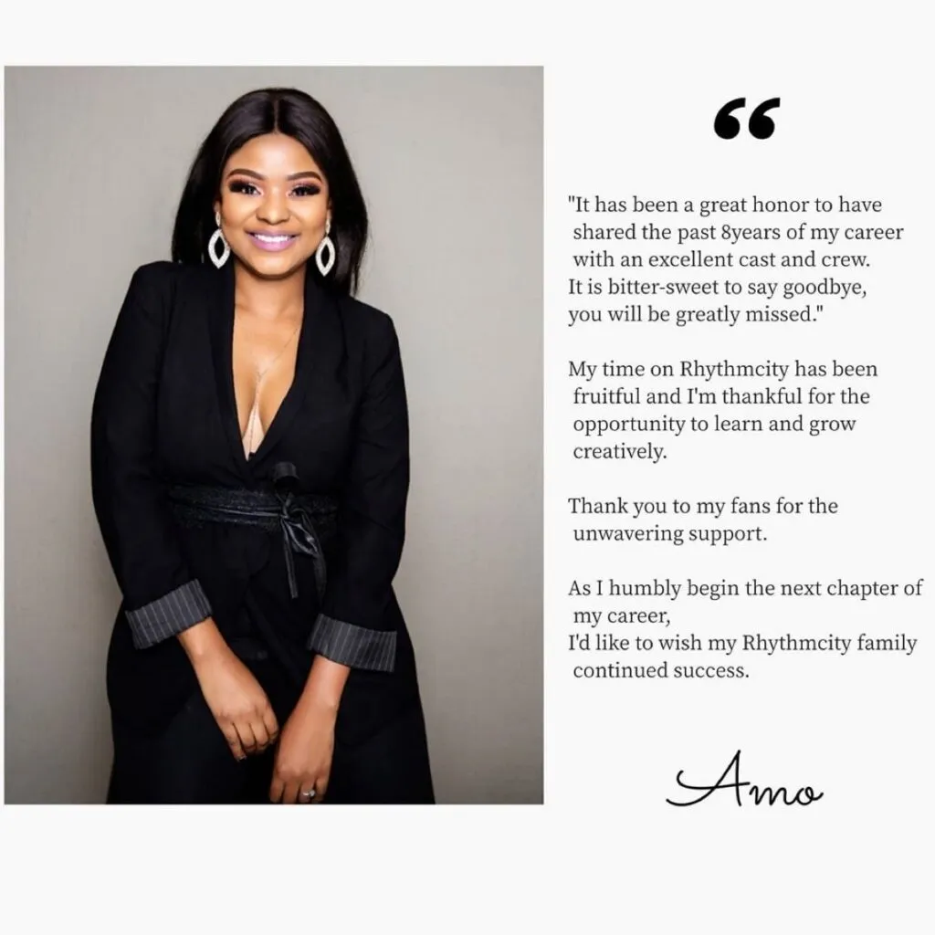 Amo Resigns From Rhythm City!