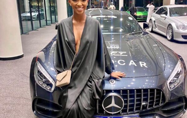 Nandi Madida Awards Herself A New Mercedes