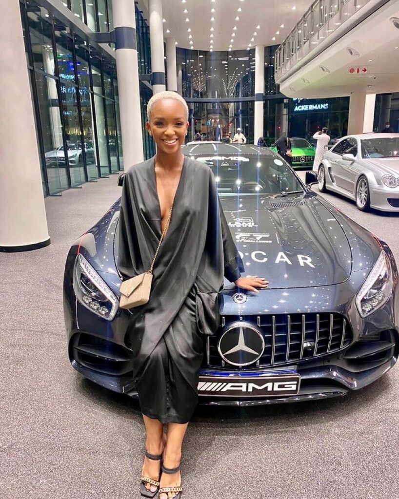 Nandi Madida Awards Herself A New Mercedes