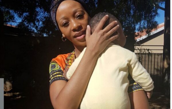 Salamina Mosese Shows Off Her New Born