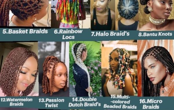 #ZAlebsBeauty – Different types of braids and what they are called