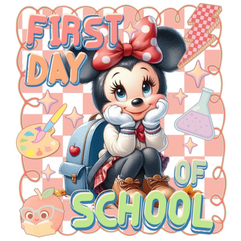 Minnie’s First Day On Set