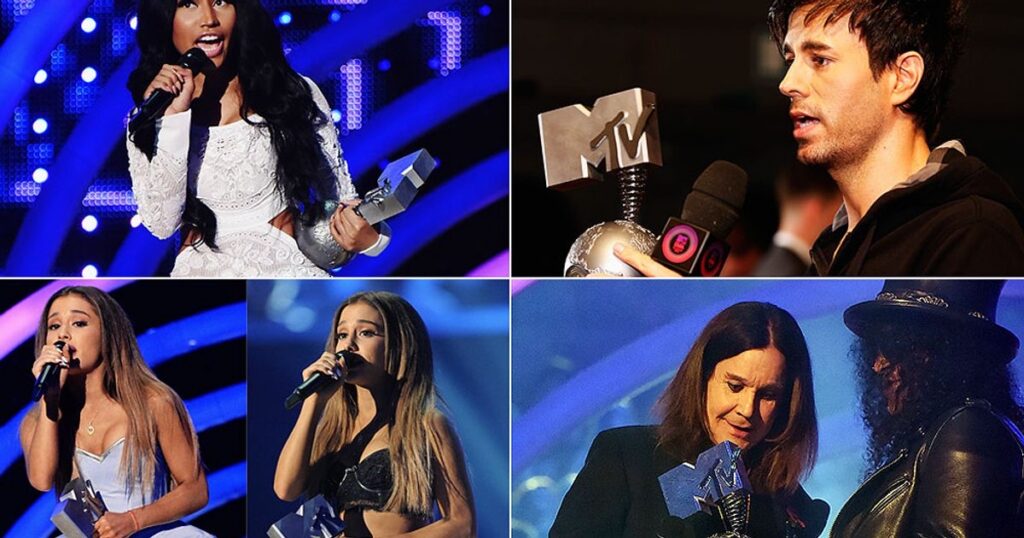 Here’s The Complete List Of 2014 MTV EMA winners!