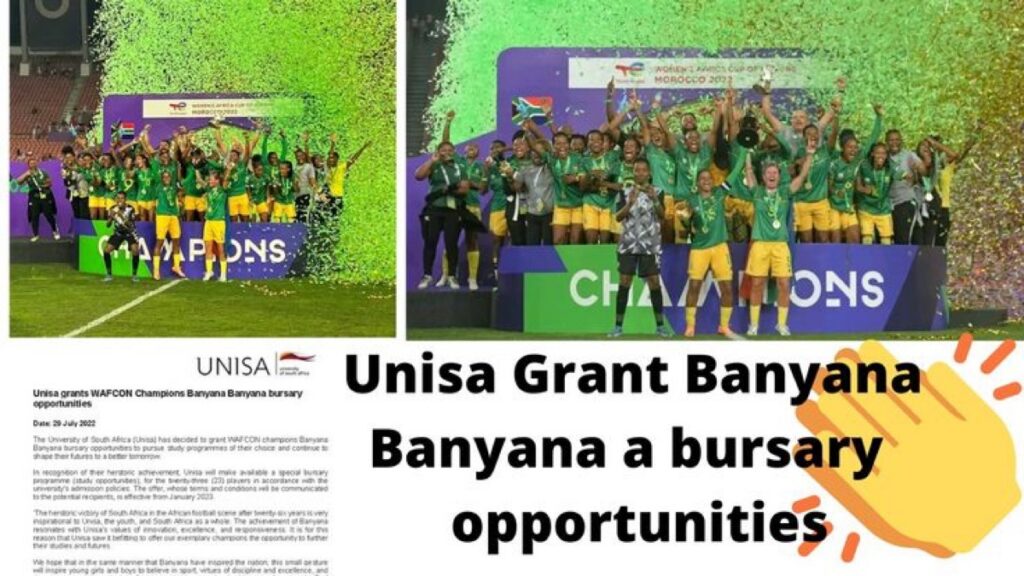 UNISA Coming Through For Banyana Banyana