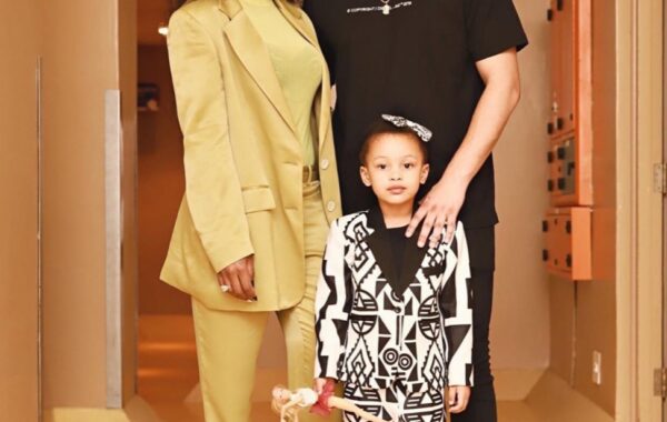 AKA and Zinhle together at Kairo’s baptism