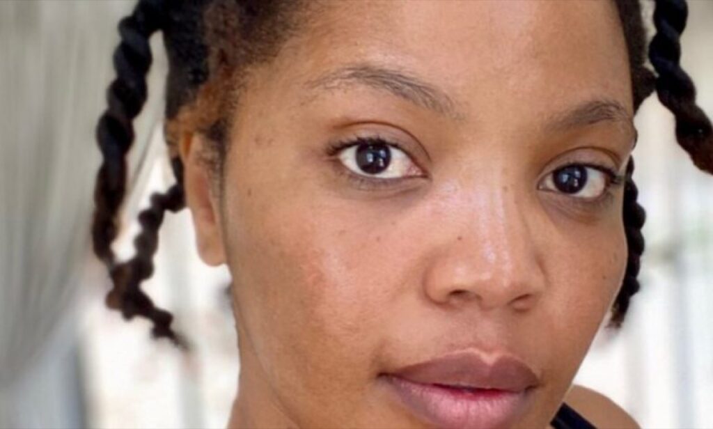 Terry Pheto Shares Snap Without Make-Up