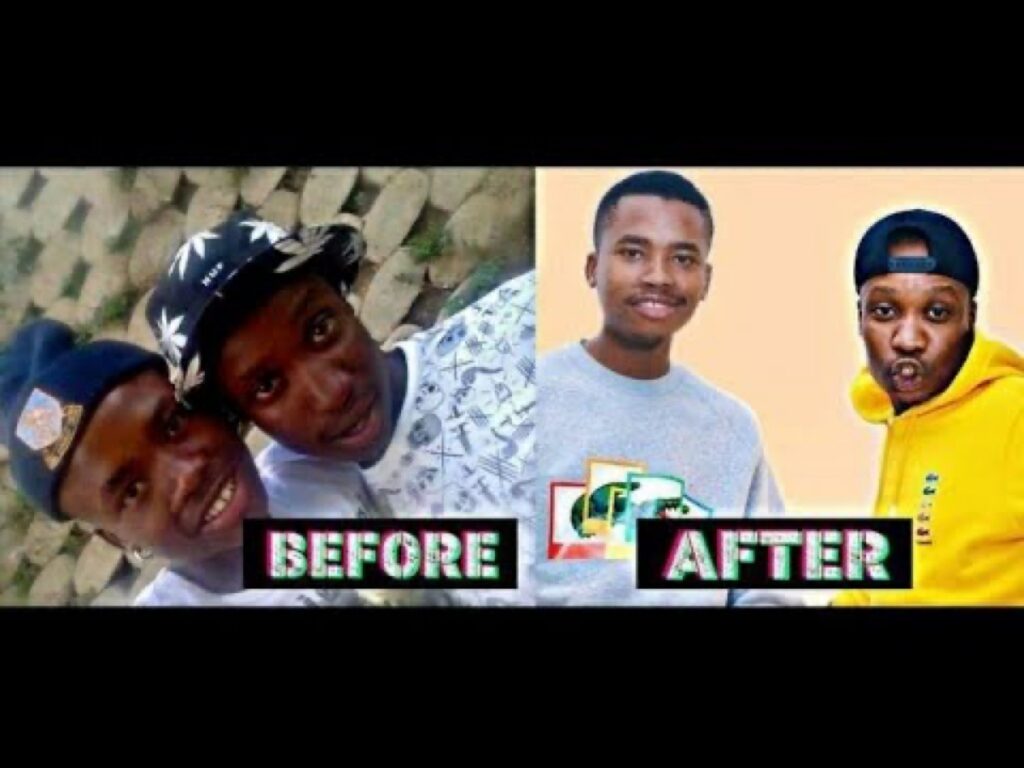 [Pic] Reece Madlisa And Zuma Before Fame