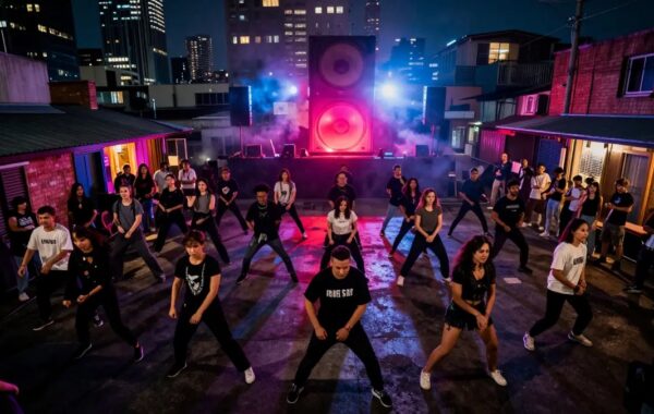 Epic dubstep dance moves