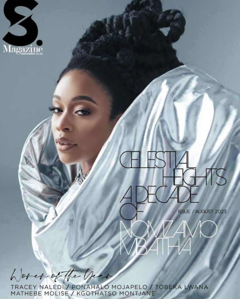 Nomzamo’s International Magazine Cover