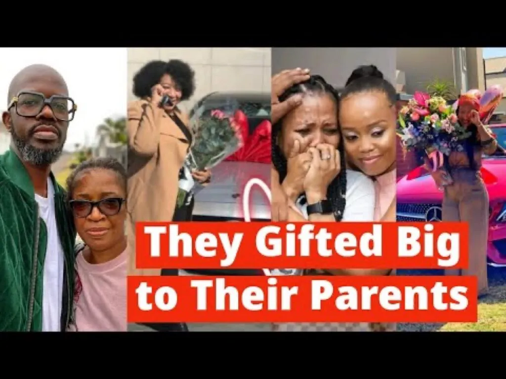 Top 10 South African Celebrities Who Gifted Their Parents Big