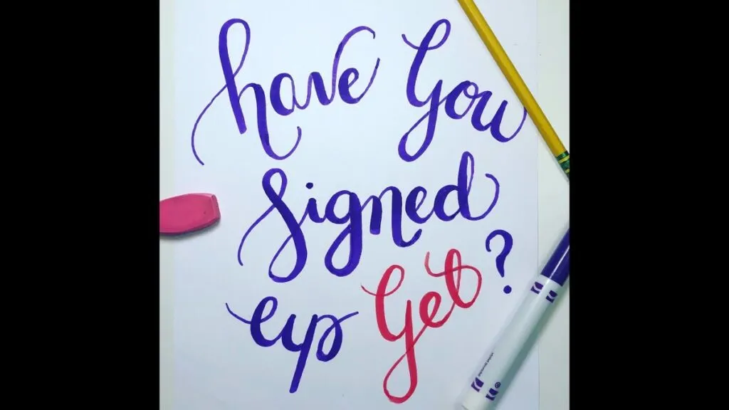 Signed Up Yet?