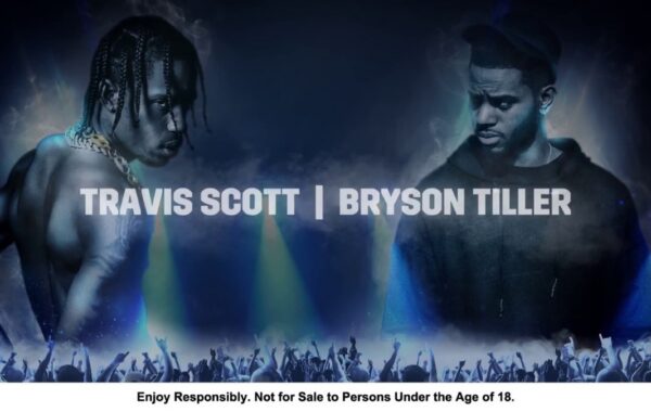 Scenes from Castle Lite Unlocks Bryson Tiller x Travis Scott Concert